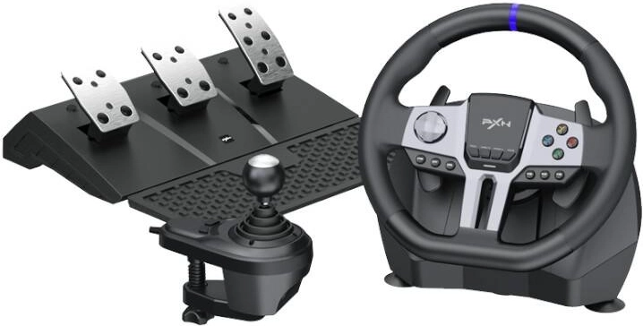 Mängurool PXN V9 Gen2 pedaalide ja käigukangiga (PC, PlayStation, Xbox, Switch)