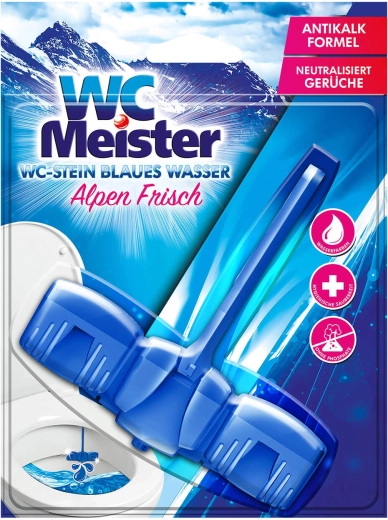 WC-plokk Meister 45 g Alpen Frisch, vett värviv