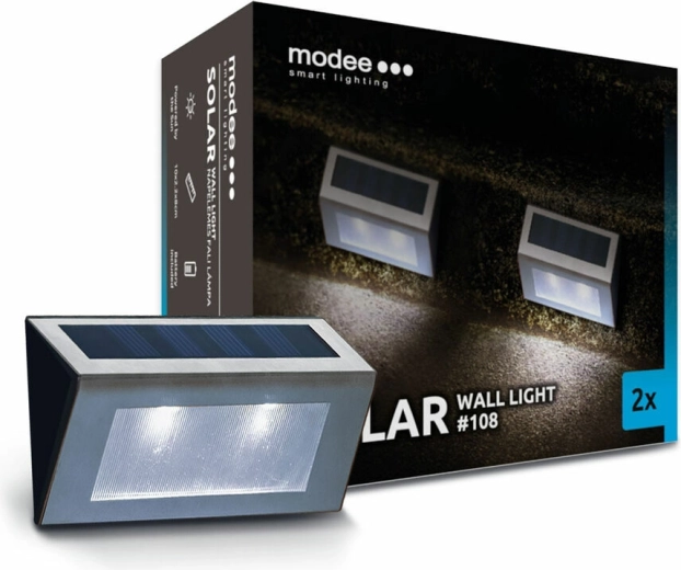 Modee Smart Lighting päikeseenergial töötavad seinalambid 2 tk