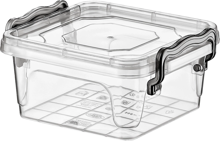 Ruudukujuline toidukarp MULTI BOX 0,35 l
