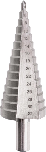 Astmeline puur HSS 4–32 mm, 15 astet