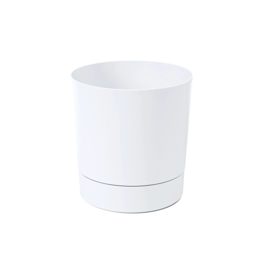 Alus koos alusega Aura 17,5 cm valge