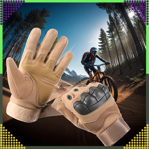 Tugevdatud peopesad ja kindel haare