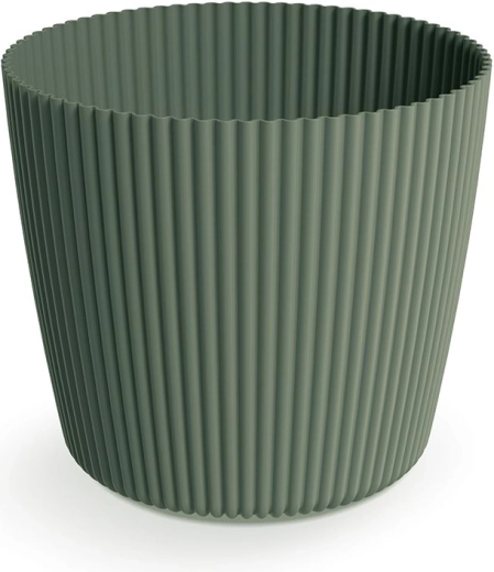 Lillepott Milly Round 14,6 cm – tumeroheline plastikust lillepott