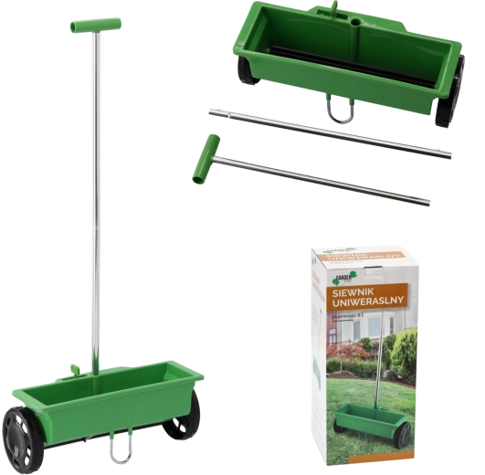 GardenLine universaalne käsitsi külvik seemnete ja väetise jaoks 6 l