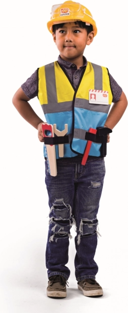 Väikese ehitaja kostüüm BIGJIGS TOYS