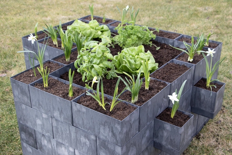 Turns a module into a planter