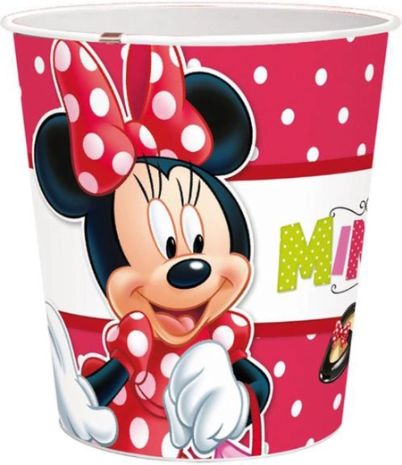 Plastic Waste Bin Minnie 5 L, Diameter 21 cm