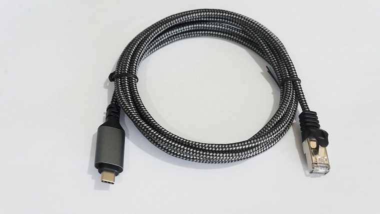 USB C - RJ-45 kaabel 3 m kat.6, 1 Gbit