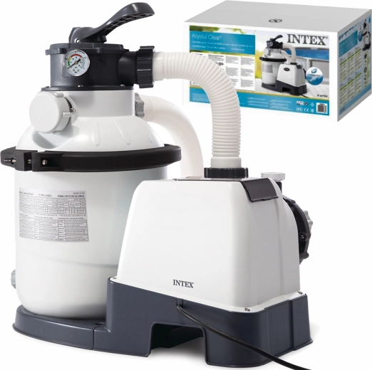 Basseini liivafiltratsioon Intex 5700 l/h koos Hydro Aerationi ja taimeriga