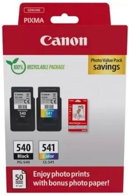 Multipakk Canon PG-540/CL-541 fotopaberiga