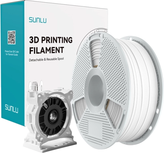 Sunlu PC-ABS filament valge 1,75 mm 1 kg