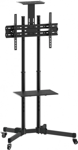 Mobiilne TV alus 37–70 tollile, 50 kg, kaks riiulit