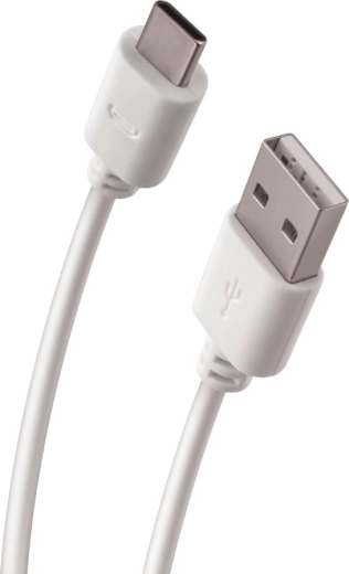 Forever USB – USB‑C kaabel 1 m, 2 A, valge