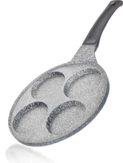 Pannkoogipann 26 cm mittekleepuva kattega Granite Grey