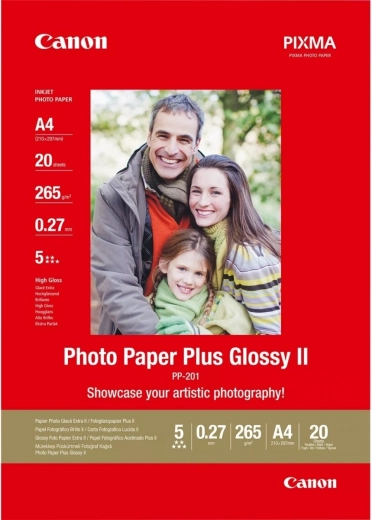 Canon Photo Paper Plus Glossy II A4, 20 lehte