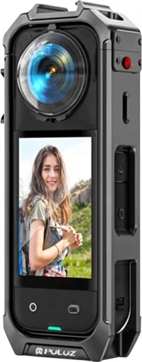 PULUZ metallist kaitseümbris objektiivikattega INSTA360 X5 jaoks
