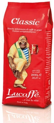 Lucaffé Classic kohvioad 1 kg (80 % arabica, 20 % robusta)