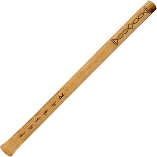 Varustuseks mõeldud puidust varrekäepide kirvele VALHALLA Throwing Axe 55,9 cm