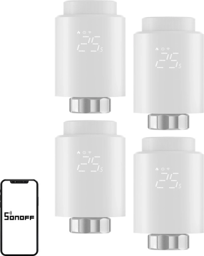 Sonoff ZigBee termostaatpea TRVZB (4 tk)