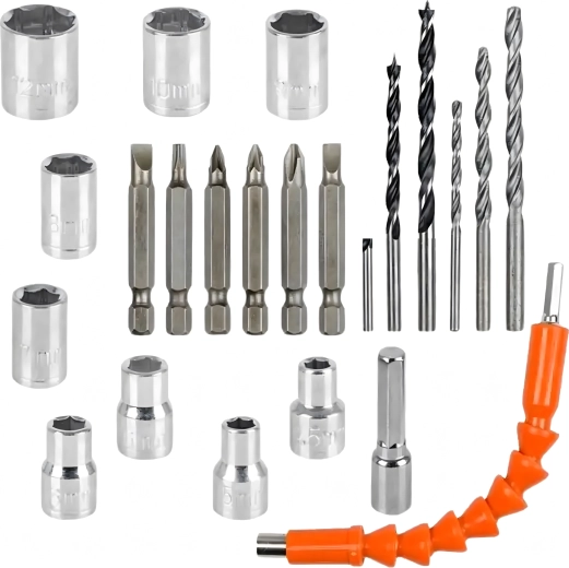 Kohver ja tarvikud, sh painduv otsik