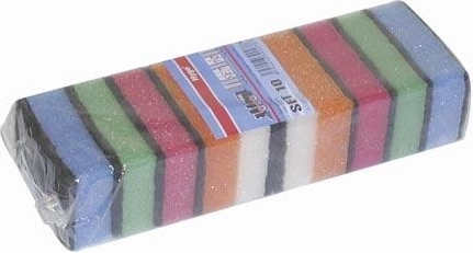 Dishwashing Sponges – color mix, 10 pcs
