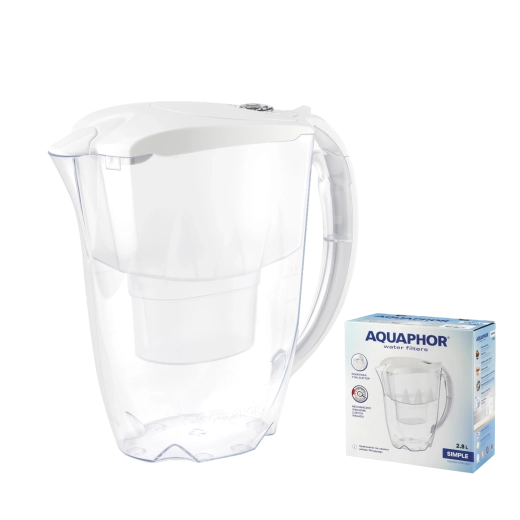 Aquaphor Simple Filtration Pitcher 2.8 L White