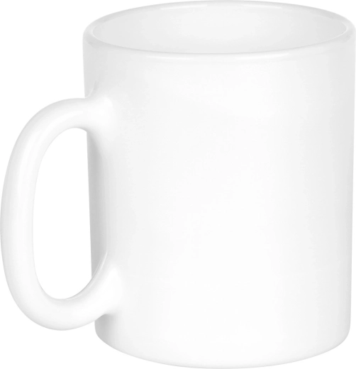 Durable opal glass in elegant white
