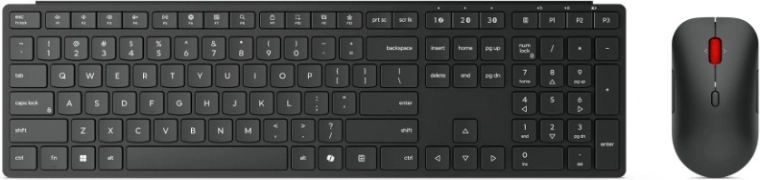 Lenovo Multi‑Mode Pro Combo (US) juhtmevaba klaviatuuri ja hiire komplekt