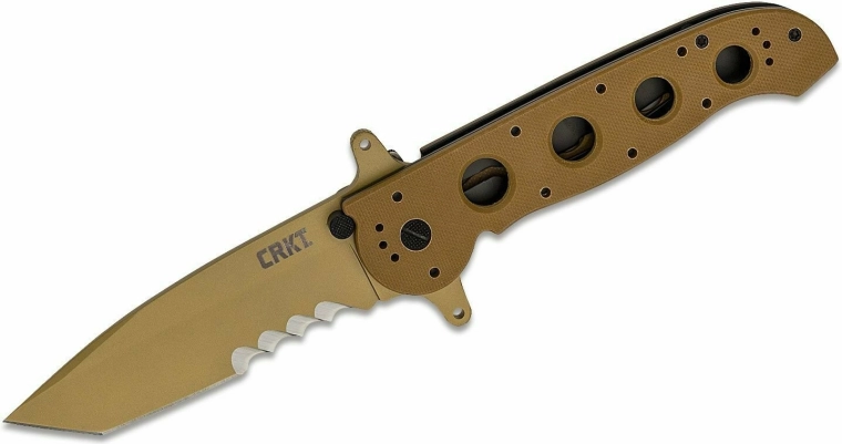 CRKT M16 Special Forces taktikaline kokkupandav nuga 9,8 cm, liivapruun, G10