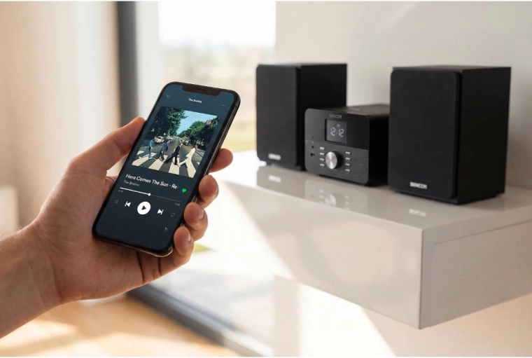 Juhtmevaba taasesitus Bluetooth 5.2 kaudu