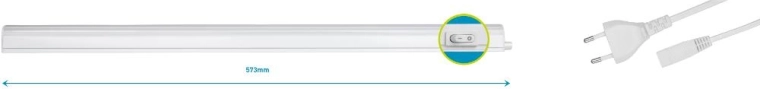 Retlux LED-valgusti T5 8 W 60 cm