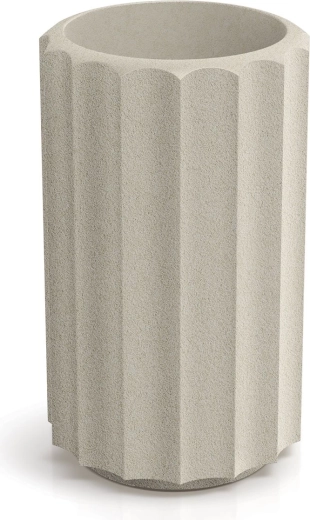 Rona Line High Flower Pot 28 cm sand