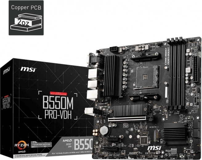 Emaplaat MSI B550M PRO-VDH