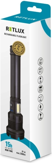 Side COB light and power bank function