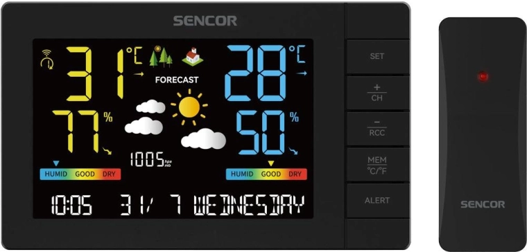 Sencor SWS 4440 ilmajaam juhtmevaba anduriga