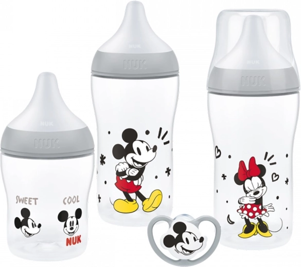 Nuk perfect match disney mickey mouse lutipudelite ja luti komplekt