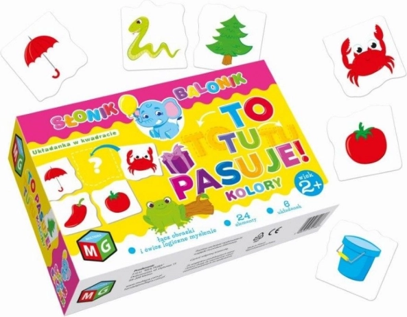 Puzzle Colors – siin sobib: värvid