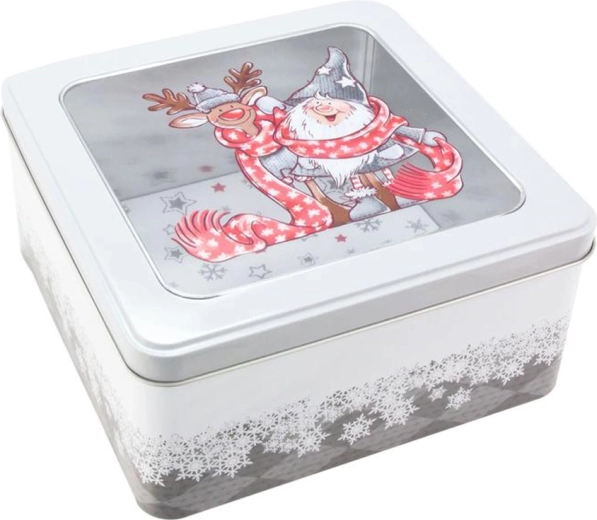 Plekist karp jõuluküpsistele Santa 18 × 18 × 8,6 cm