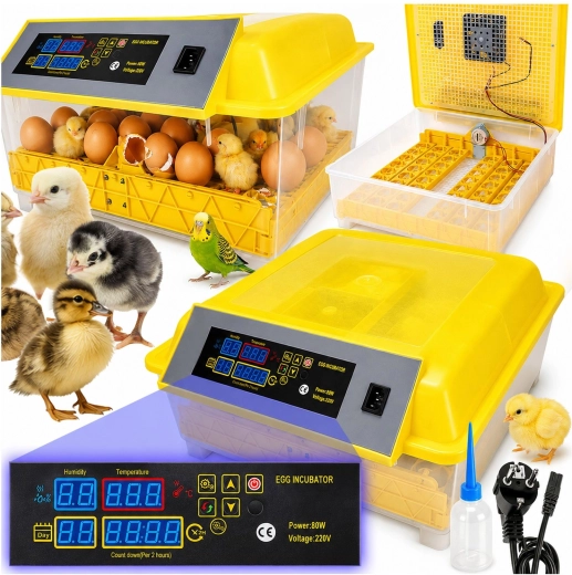 RENEW FORCE Automatic Egg Incubator with Hatching Function for up to 48 Eggs