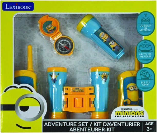 Minionide seikluskomplekt raadiosaatjatega