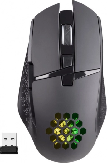Juhtmevaba mängurihiir Defender Glory RGB, must