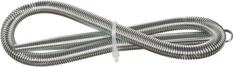 Internal spring for bending without flattening