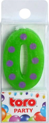Sünnipäevatordiküünal number 0 TORO torgatav 4,5 cm