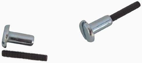 38 mm tsingitud terasest ühendusdetail, pakendis 50 tk