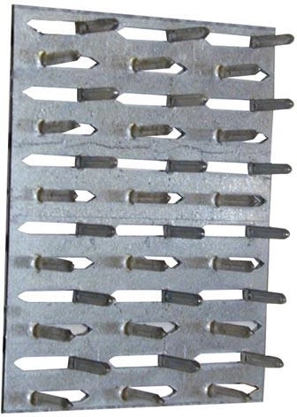 Ühendusplaat 72 × 210 mm, kuumtsingitud