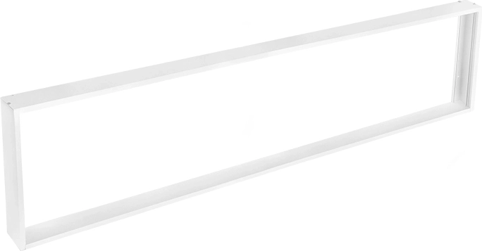 Solighti valge alumiiniumraam LED-paneelile 295 × 1195 mm