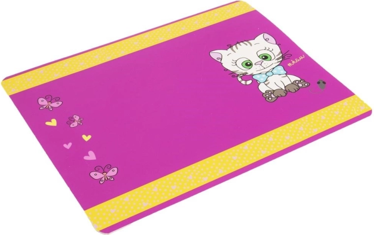 Cheerful cat motif