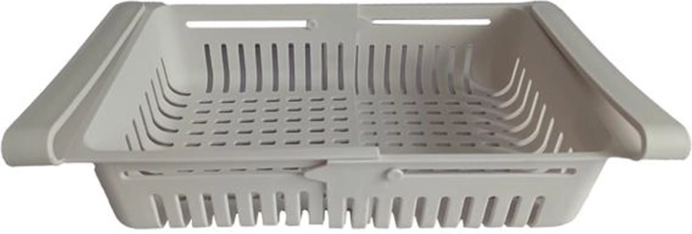 Väljatõmmatav plastist külmikuorganisaator 28,5 × 16,2 × 7,5 cm