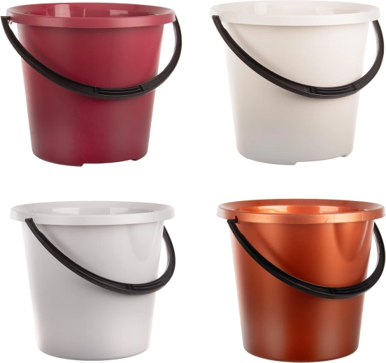 Plastic bucket with measuring scale 15 l - 1 piece